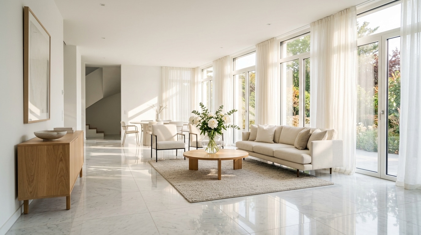 Beautifully cleaned luxury interior